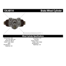Centric Parts 134.40114 Brake Slave Cylinder 3