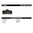 Centric Parts 134.44801 Brake Slave Cylinder 3