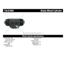 Centric Parts 134.61005 Brake Slave Cylinder 3