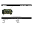 Centric Parts 134.80011 Brake Slave Cylinder 3