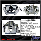 Centric Parts 141.02016 Brake Caliper 1