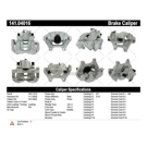 2014 Fiat 500L Brake Caliper 10
