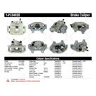2017 Fiat 500 Brake Caliper 9