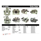 2014 Fiat 500L Brake Caliper 33