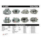 1998 Jaguar XK8 Brake Caliper 12