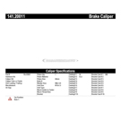 2000 Jaguar XJR Brake Caliper 2