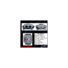 2004 Jaguar XJ8 Brake Caliper 12