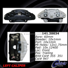 Centric Parts 141.20034 Brake Caliper 2
