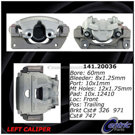 2009 Jaguar XF Brake Caliper 2