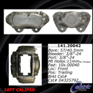 1973 Jaguar XKE Brake Caliper 3