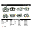 1987 Jaguar XJ6 Brake Caliper 12