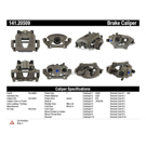 2000 Jaguar XKR Brake Caliper 11