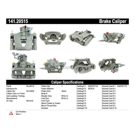 2003 Jaguar X-Type Brake Caliper 45