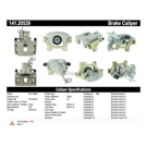 2012 Jaguar XJ Brake Caliper 45