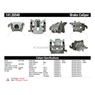 2017 Jaguar XJ Brake Caliper 8