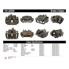 2007 Land Rover Range Rover Brake Caliper 11