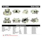 2012 Land Rover Range Rover Evoque Brake Caliper 9