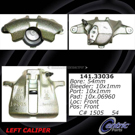 1987 Volkswagen Quantum Brake Caliper 7