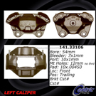 Centric Parts 141.33106 Brake Caliper 9