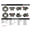 1971 Volkswagen Karmann Ghia Brake Caliper 11