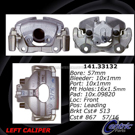 2003 Volkswagen Eurovan Brake Caliper 4