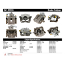 2000 Audi TT Brake Caliper 34
