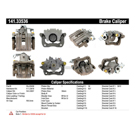 2000 Audi TT Brake Caliper 37