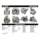 2003 Audi S6 Brake Caliper 37