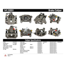 2003 Volkswagen Eurovan Brake Caliper 45