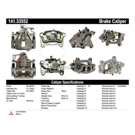 2000 Volkswagen Eurovan Brake Caliper 37