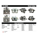 2004 Audi TT Brake Caliper 34