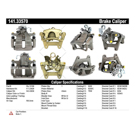 2007 Audi S4 Brake Caliper 45