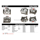 2004 Audi A8 Quattro Brake Caliper 12
