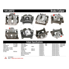 2004 Audi A8 Quattro Brake Caliper 12