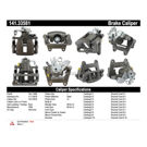 2007 Audi A4 Brake Caliper 37
