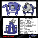 2012 Volkswagen Golf R Brake Caliper 1