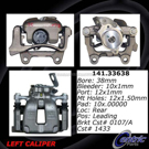 2009 Volkswagen CC Brake Caliper 1