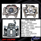 2009 Volkswagen CC Brake Caliper 4