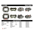 1982 Bmw 633csi Brake Caliper 12