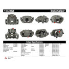 1995 Bmw 525 Brake Caliper 10
