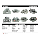 2003 Bmw 325Ci Brake Caliper 12