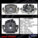 2000 Bmw 528 Brake Caliper 9