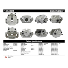 2007 Bmw 328xi Brake Caliper 10