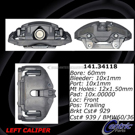 2017 Bmw 550 Brake Caliper 3