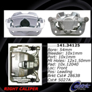2014 Mini Cooper Paceman Brake Caliper 4