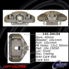 2016 Bmw 528 Brake Caliper 4