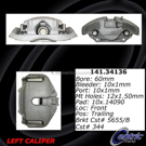 2012 Bmw 650i Brake Caliper 4