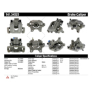 1994 Bmw 525 Brake Caliper 12