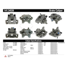 1994 Bmw 525 Brake Caliper 12