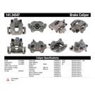 2000 Bmw 328Ci Brake Caliper 12